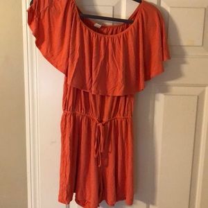 Off the shoulder romper